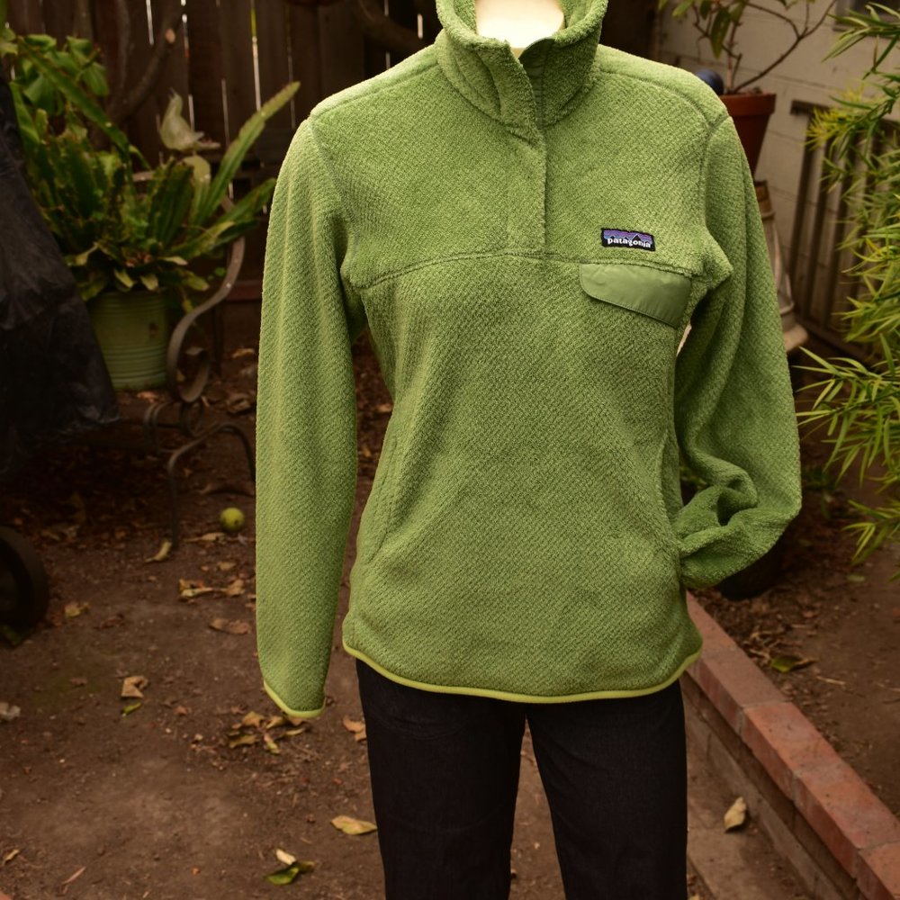 Patagonia Snap Tee Synchilla Size Small - image 2